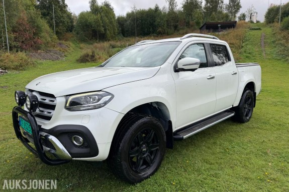 2018 Mercedes-Benz X-Klasse 250 POWER, Velholdt, Diffsperre, Keyless, Front og planbøyle, Plantrekk ++