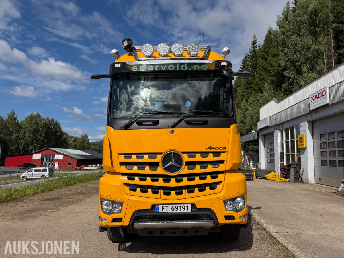 2021 mod Mercedes-Benz Actos 3254. Spesialbygget lastebil for kantklipp. *Eneste i verden*