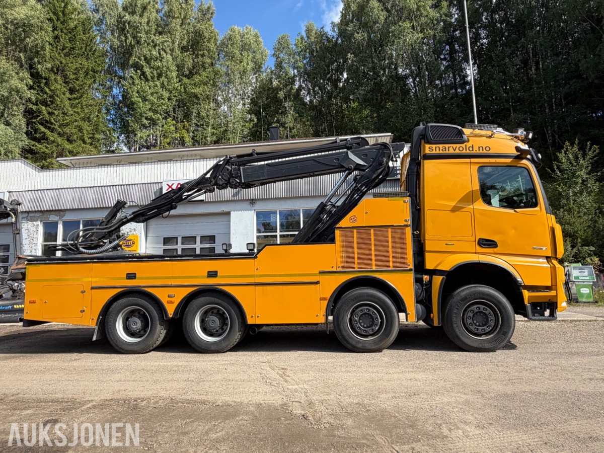 2021 mod Mercedes-Benz Actos 3254. Spesialbygget lastebil for kantklipp. *Eneste i verden*