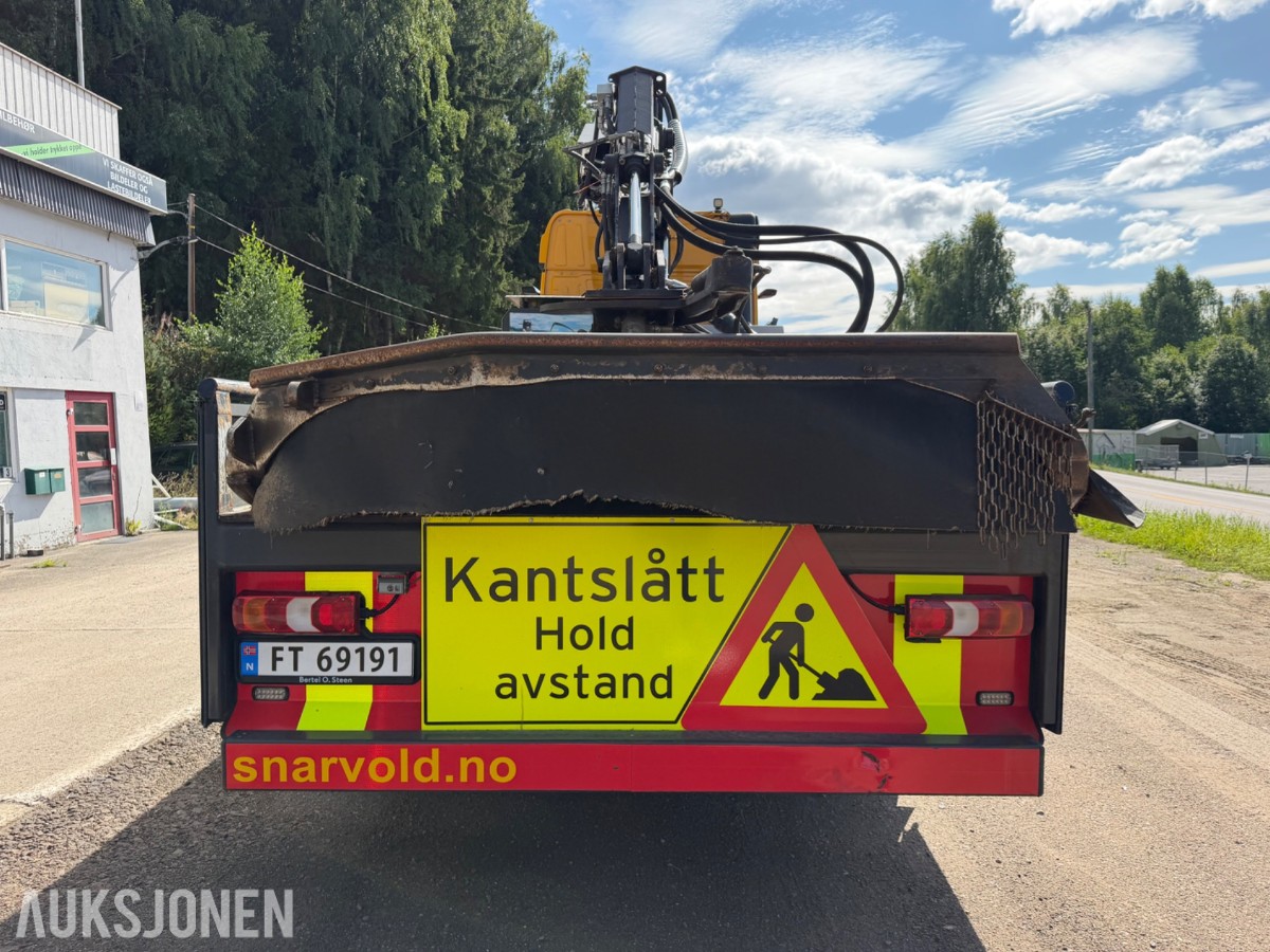 2021 mod Mercedes-Benz Actos 3254. Spesialbygget lastebil for kantklipp. *Eneste i verden*