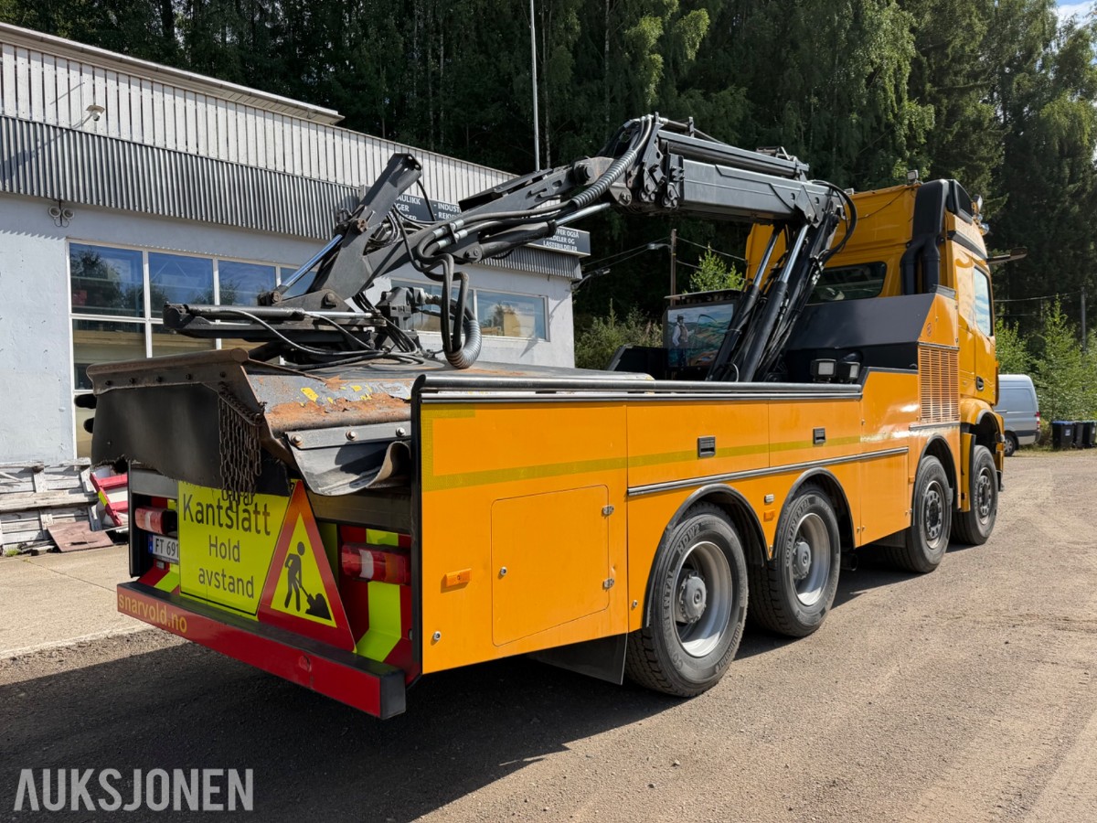 2021 mod Mercedes-Benz Actos 3254. Spesialbygget lastebil for kantklipp. *Eneste i verden*
