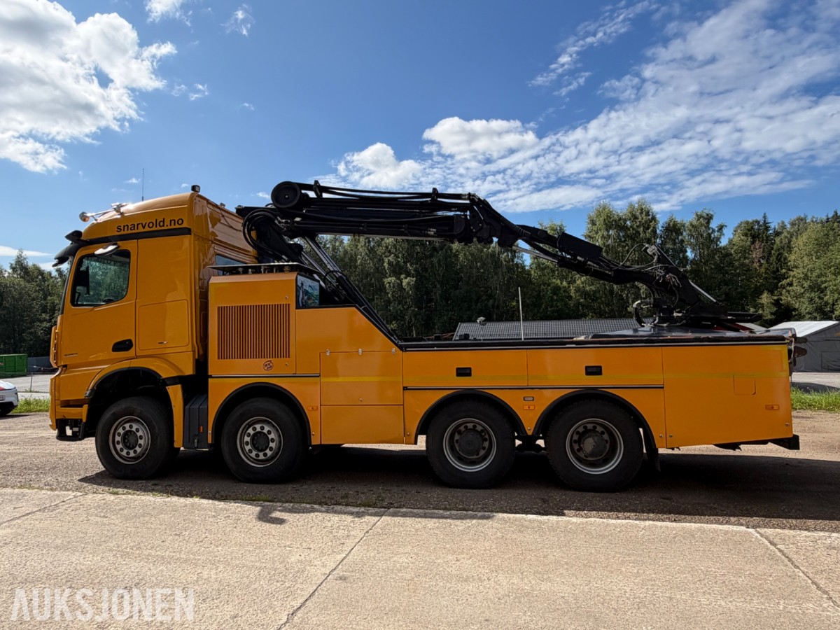 2021 mod Mercedes-Benz Actos 3254. Spesialbygget lastebil for kantklipp. *Eneste i verden*
