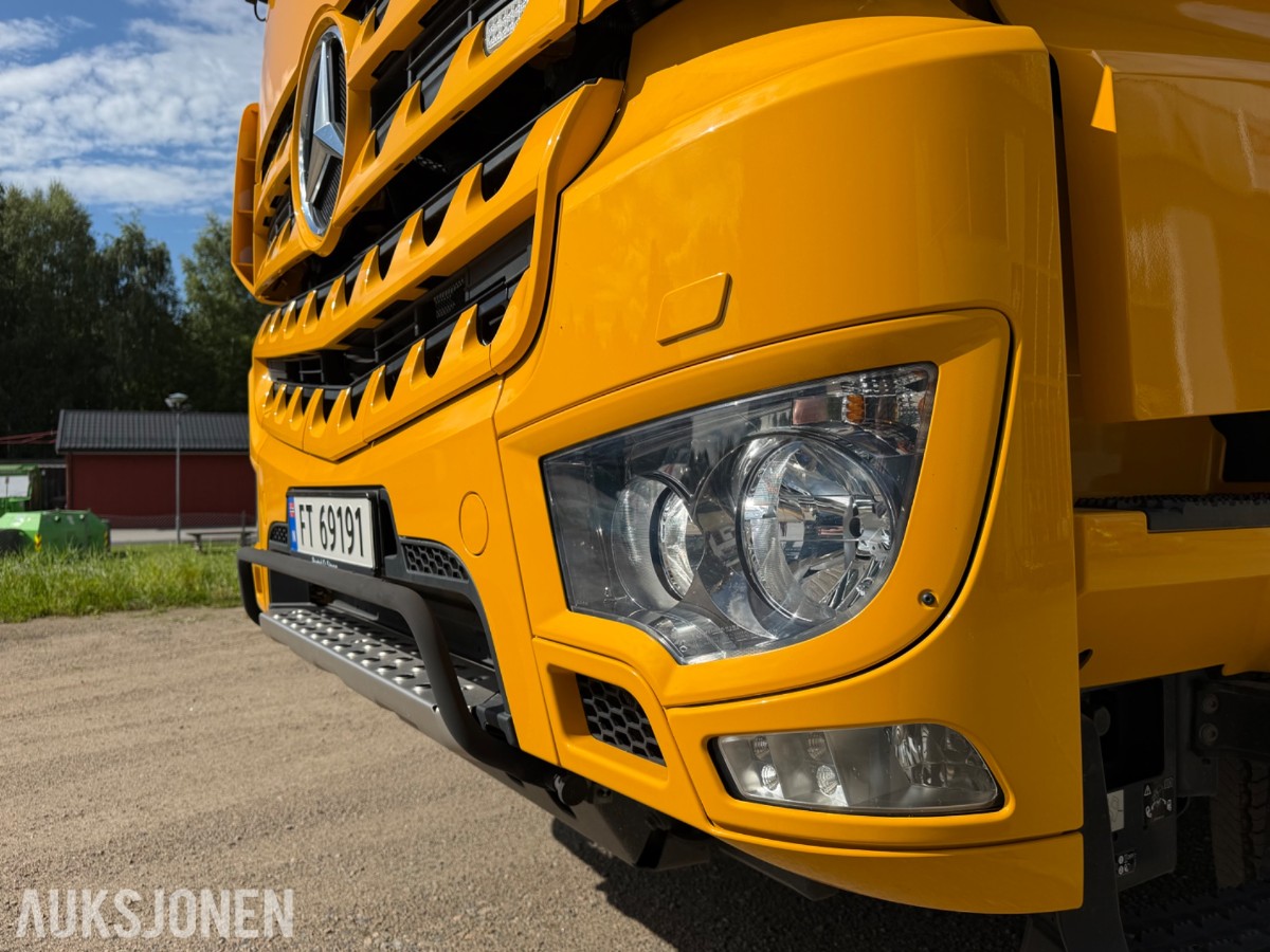 2021 mod Mercedes-Benz Actos 3254. Spesialbygget lastebil for kantklipp. *Eneste i verden*