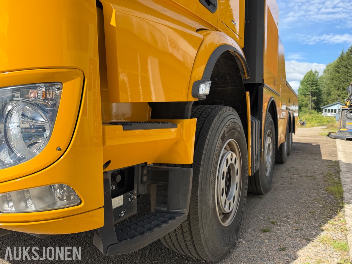 2021 mod Mercedes-Benz Actos 3254. Spesialbygget lastebil for kantklipp. *Eneste i verden*