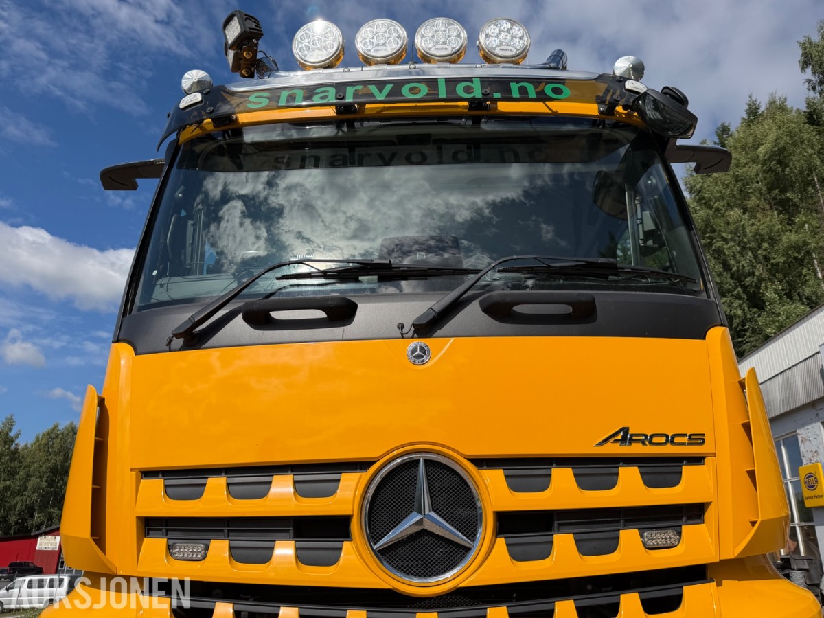 2021 mod Mercedes-Benz Actos 3254. Spesialbygget lastebil for kantklipp. *Eneste i verden*