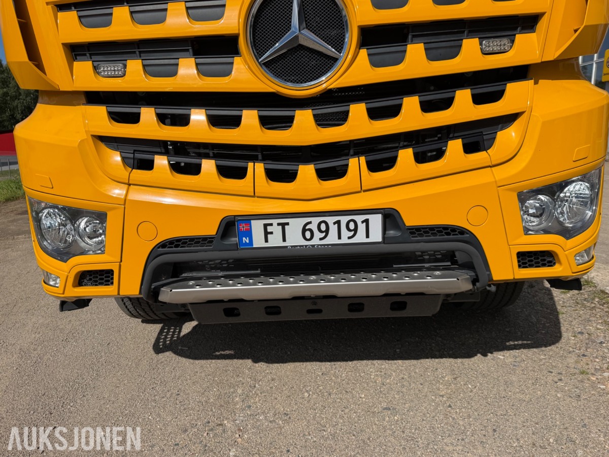 2021 mod Mercedes-Benz Actos 3254. Spesialbygget lastebil for kantklipp. *Eneste i verden*