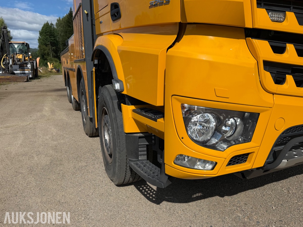 2021 mod Mercedes-Benz Actos 3254. Spesialbygget lastebil for kantklipp. *Eneste i verden*