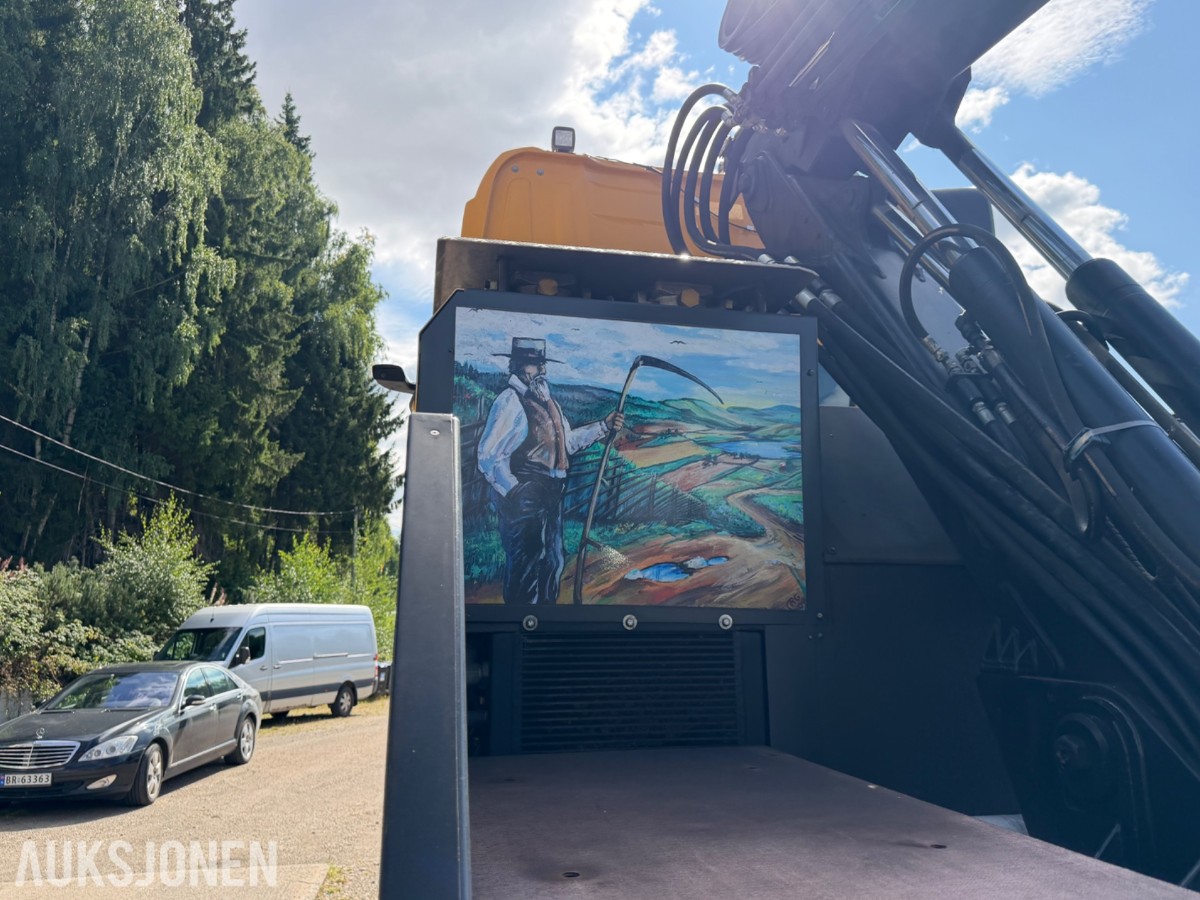 2021 mod Mercedes-Benz Actos 3254. Spesialbygget lastebil for kantklipp. *Eneste i verden*