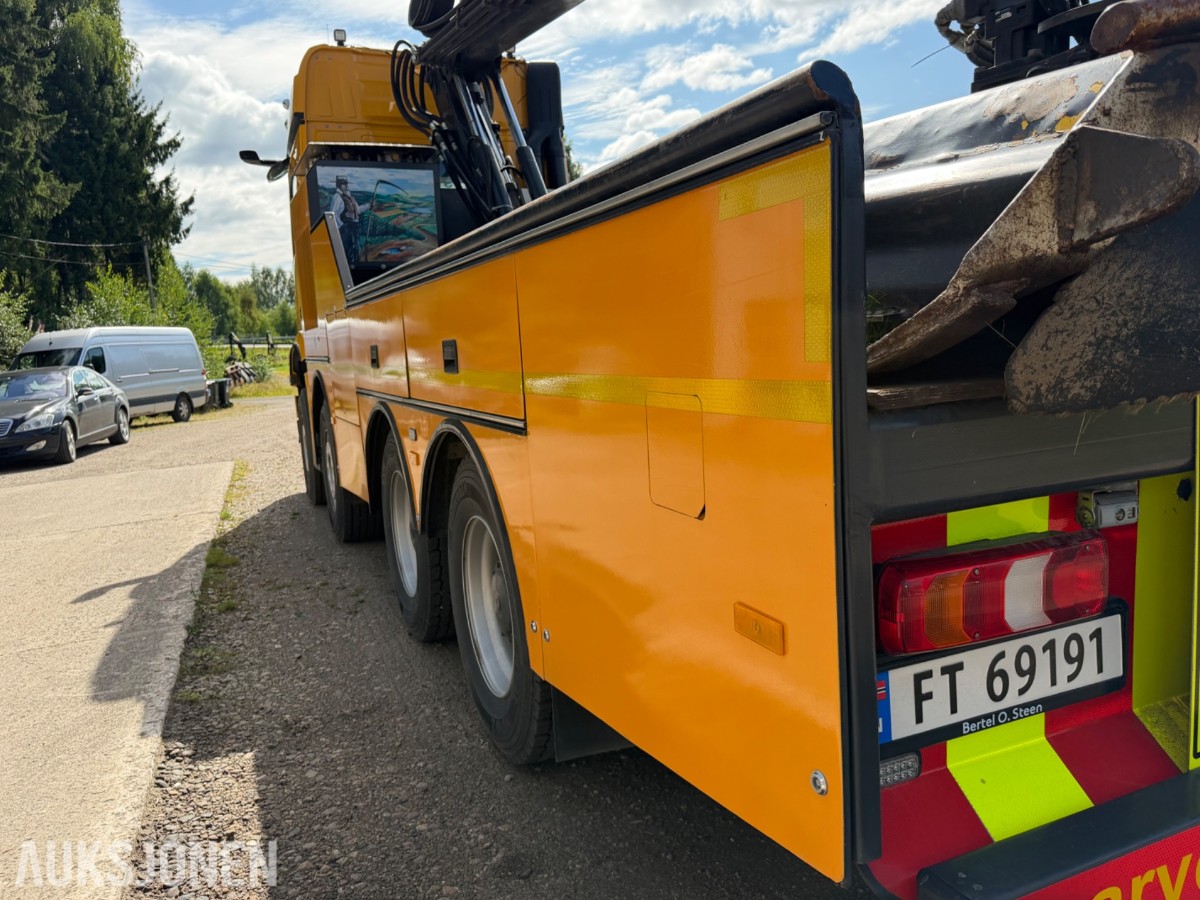 2021 mod Mercedes-Benz Actos 3254. Spesialbygget lastebil for kantklipp. *Eneste i verden*