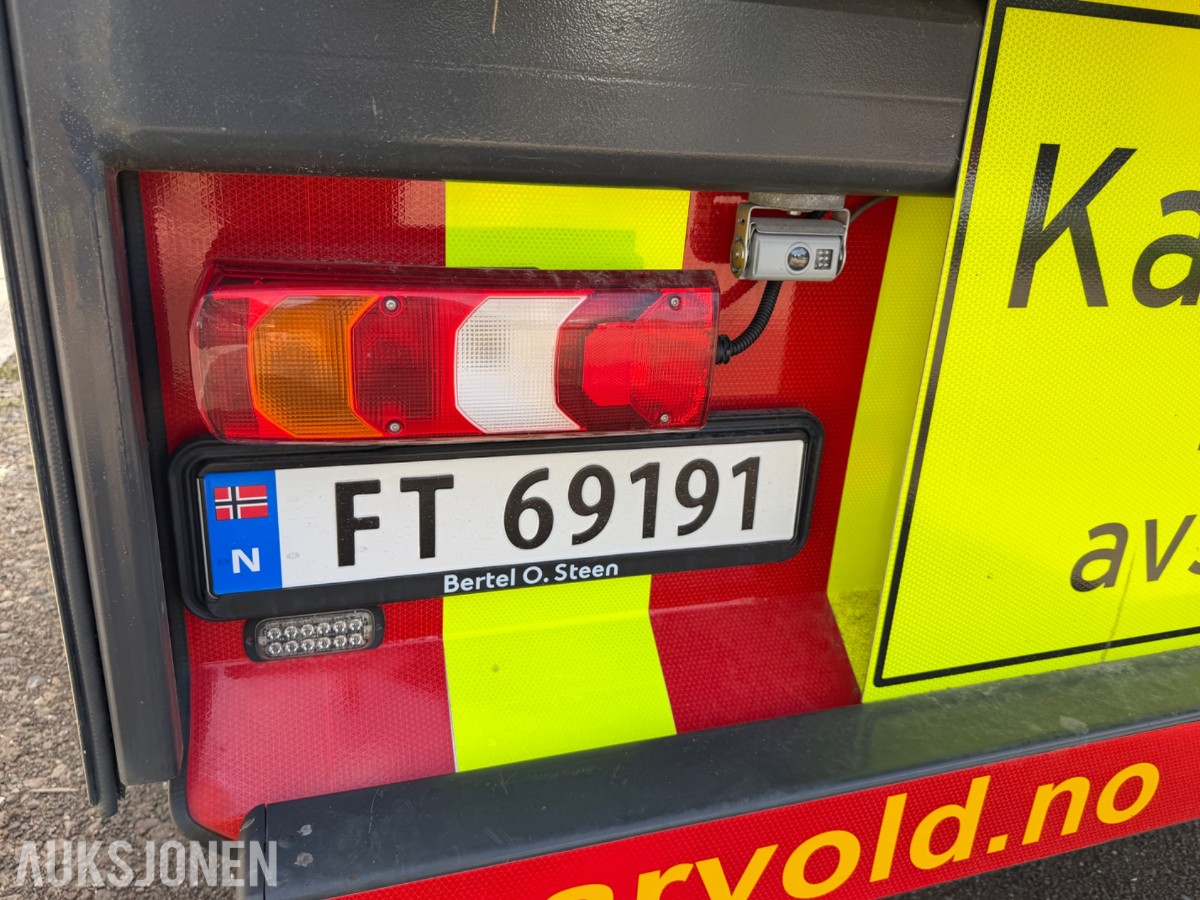 2021 mod Mercedes-Benz Actos 3254. Spesialbygget lastebil for kantklipp. *Eneste i verden*