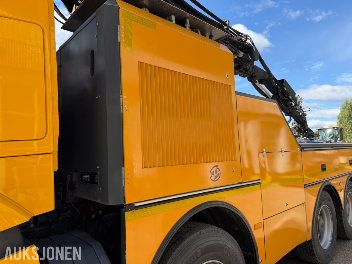 2021 mod Mercedes-Benz Actos 3254. Spesialbygget lastebil for kantklipp. *Eneste i verden*