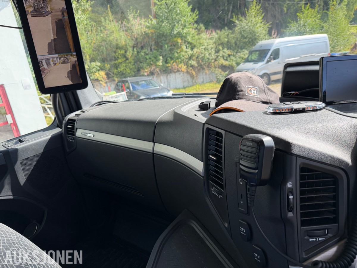 2021 mod Mercedes-Benz Actos 3254. Spesialbygget lastebil for kantklipp. *Eneste i verden*