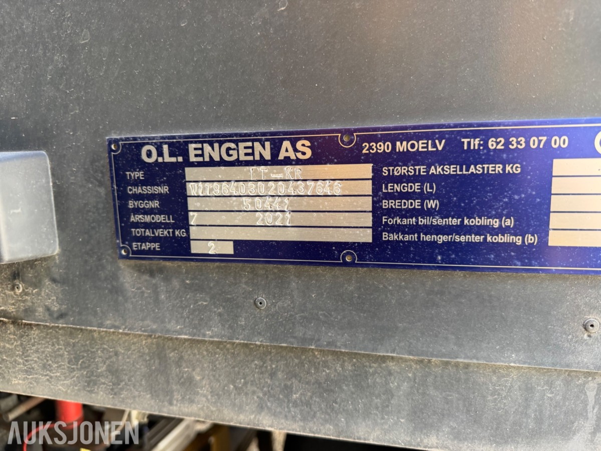 2021 mod Mercedes-Benz Actos 3254. Spesialbygget lastebil for kantklipp. *Eneste i verden*