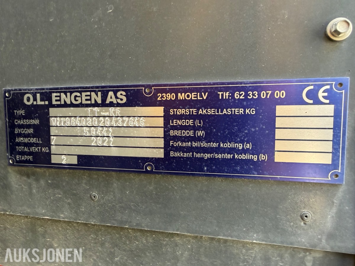 2021 mod Mercedes-Benz Actos 3254. Spesialbygget lastebil for kantklipp. *Eneste i verden*