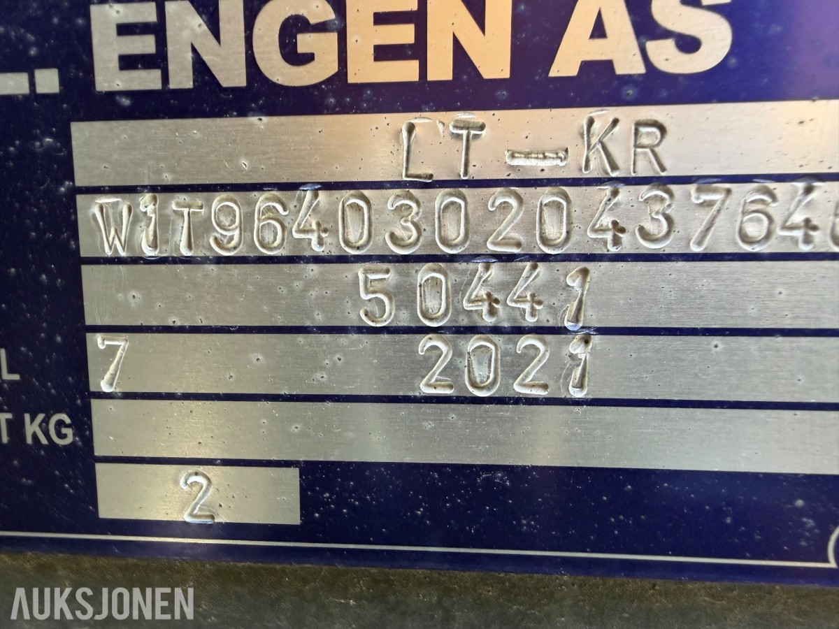 2021 mod Mercedes-Benz Actos 3254. Spesialbygget lastebil for kantklipp. *Eneste i verden*