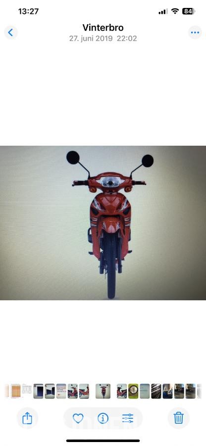 2015 Bodo Panther El-Scooter - Prosjekt - Ingen minstepris