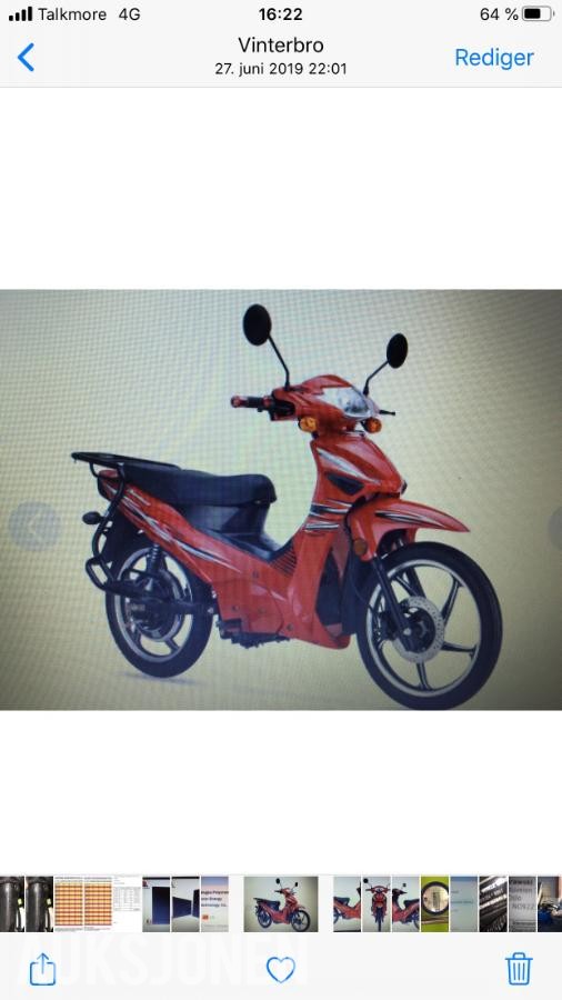 2015 Bodo Panther El-Scooter - Prosjekt - Ingen minstepris
