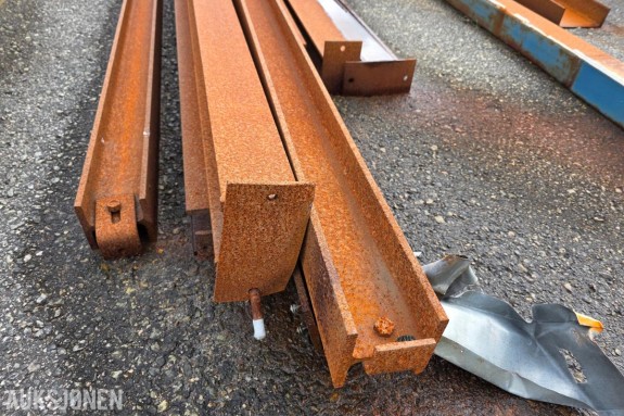 8 HEB 100-bjelker – 6,7 til 6,8 meter