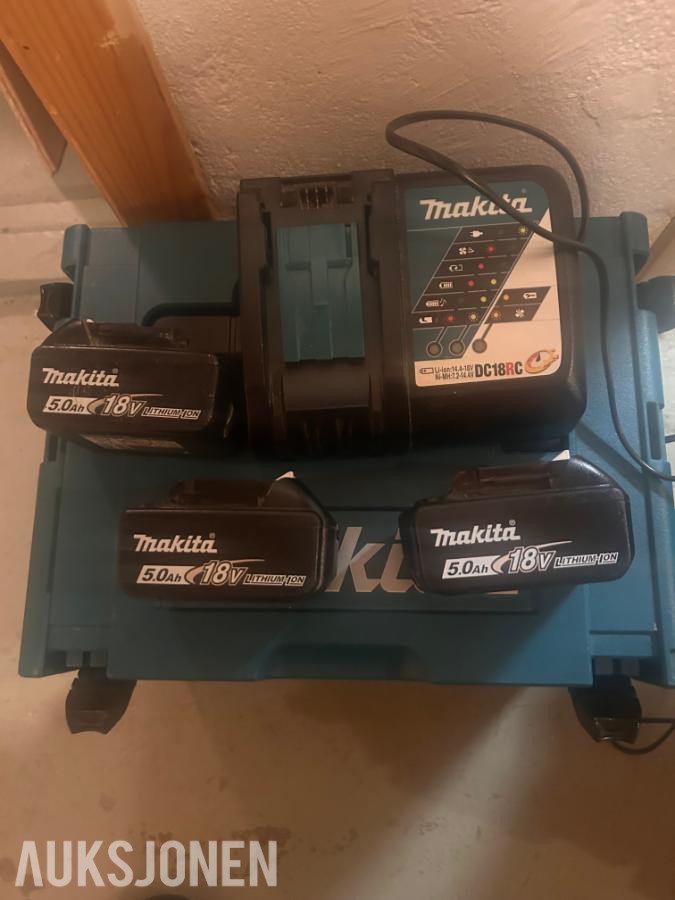 VERKTØYPAKKE Makita Drill, sirkelsag, multi, stikksag, Gipsheis