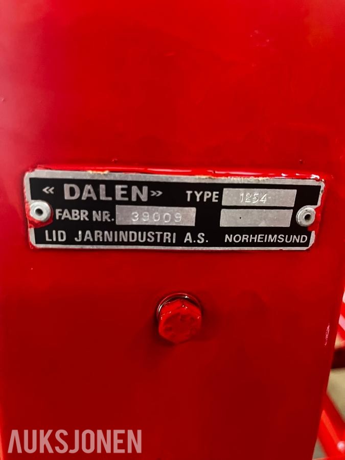 2009 Dalen 1254 vedmaskin