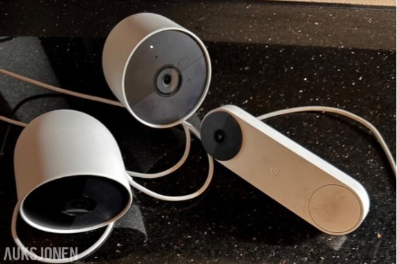2023 Google Nest Pakke- Cam Doorbell Hub
