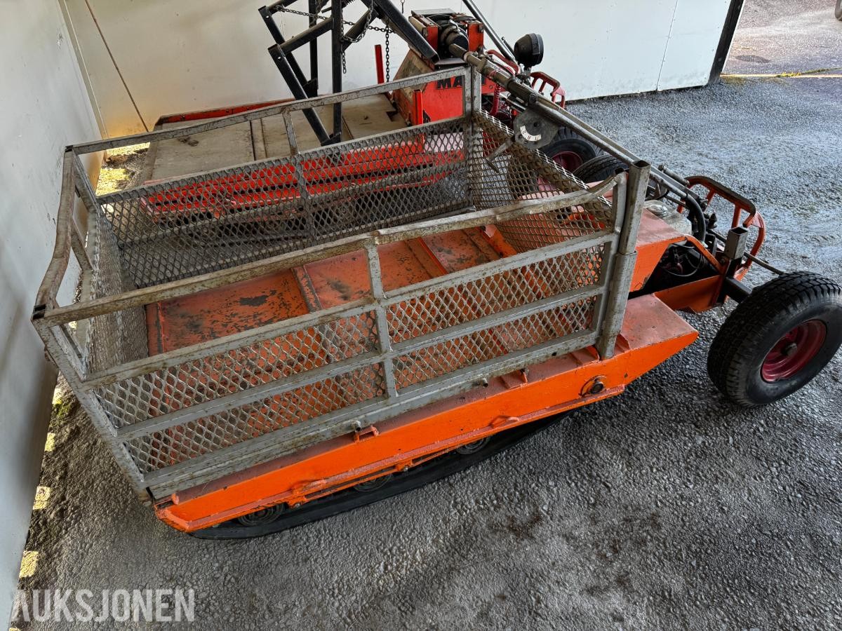 Combitrac med Honda bensinmotor og lastegrind