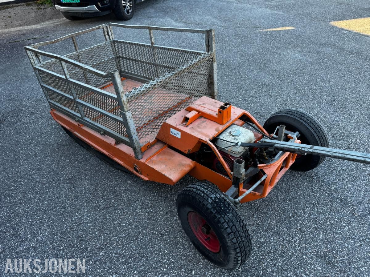 Combitrac med Honda bensinmotor og lastegrind