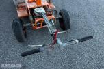 Combitrac med Honda bensinmotor og lastegrind