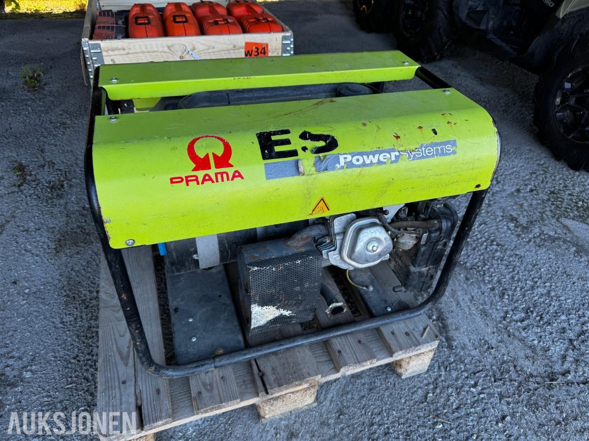 2019 Prama ES8000 aggregat 230 volt 