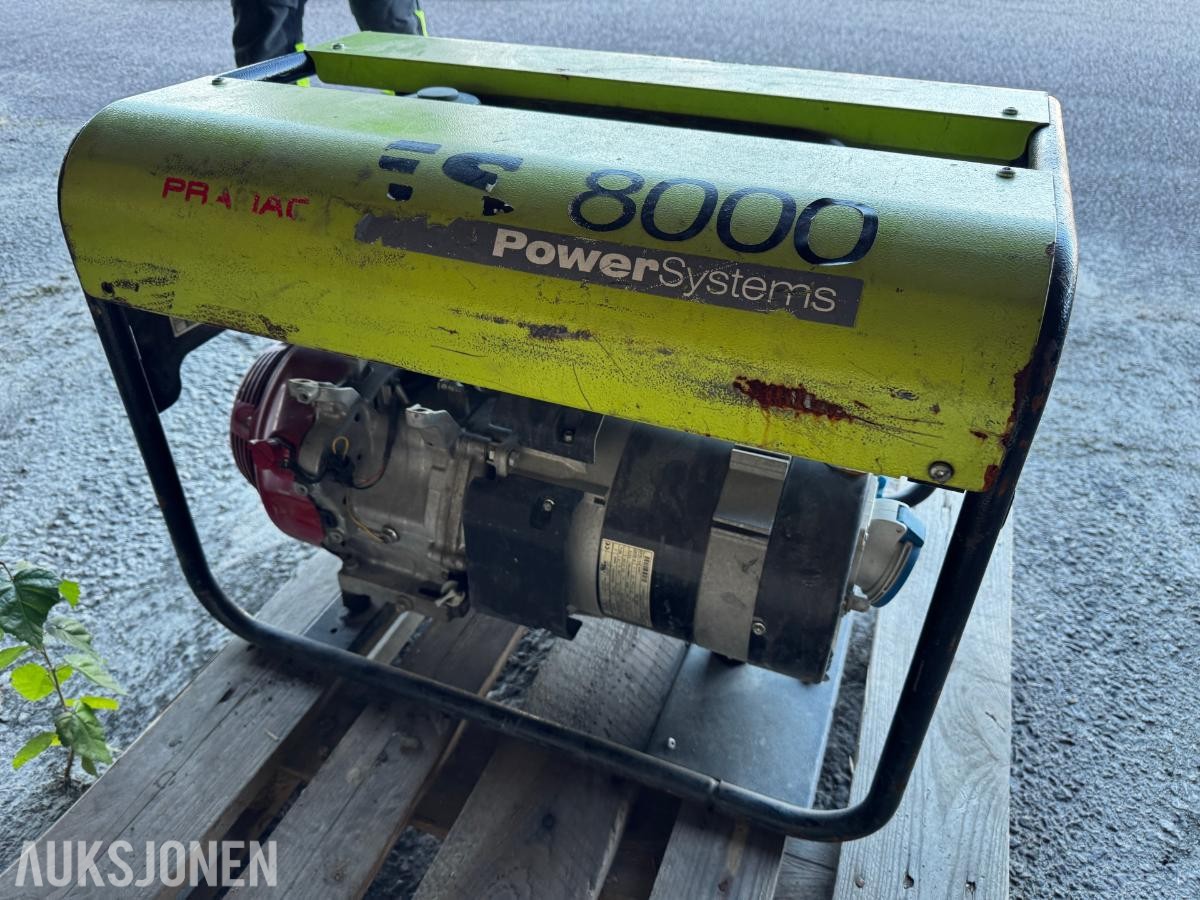 2019 Prama ES8000 aggregat 230 volt 