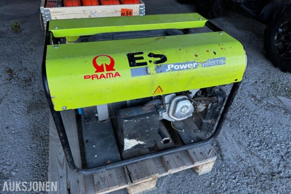 2019 Prama ES8000 aggregat 230 volt