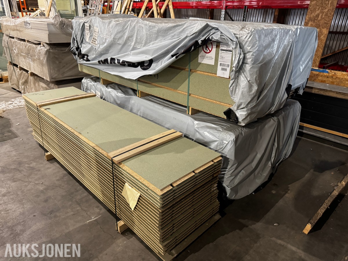 5 pakker Forestia Thermogulv 25x620x2420 mm