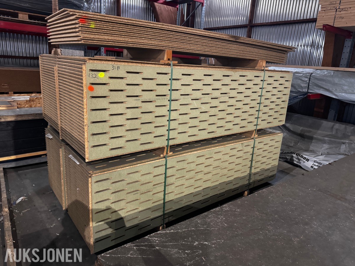 5 pakker Forestia slissegulv 22x620x2420 mm