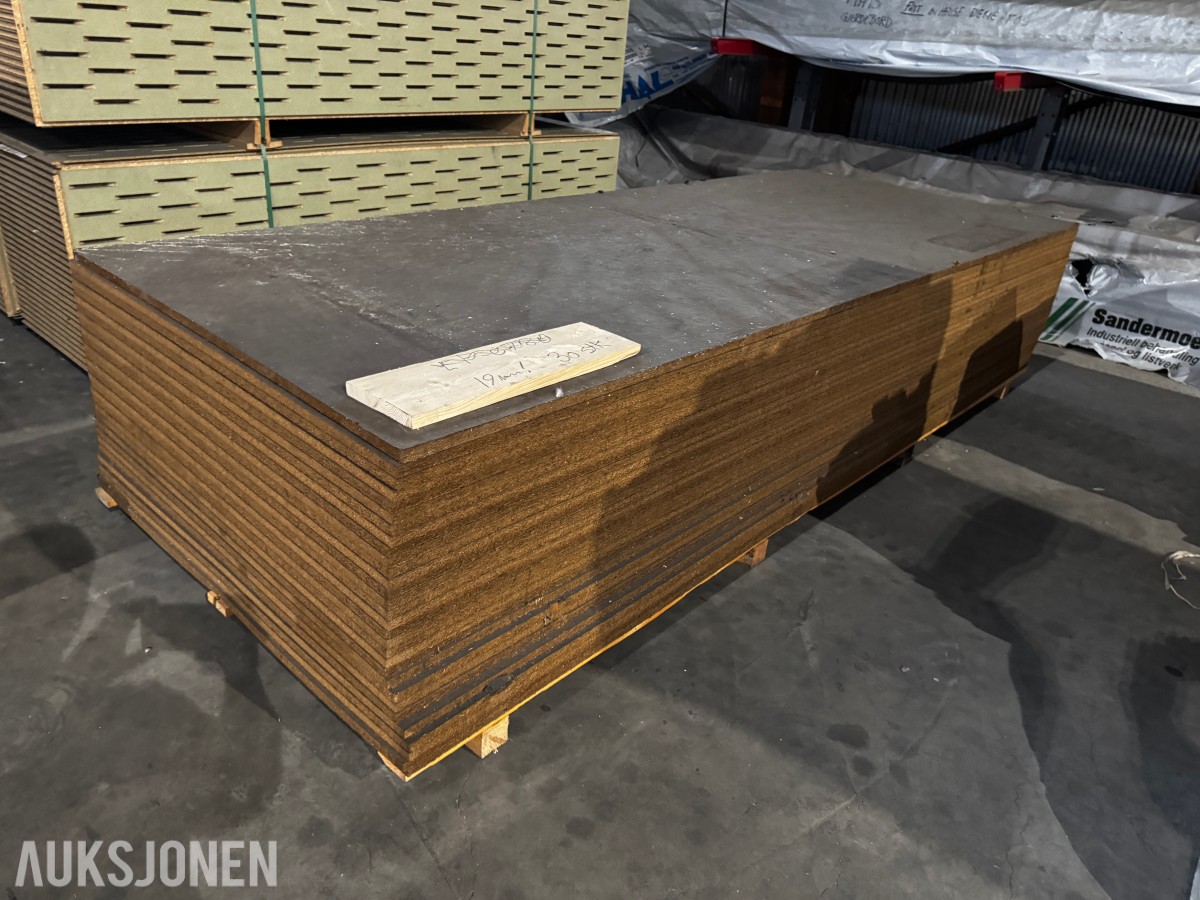 30 stk Hunton 19x1200x3000 mm asfaltplater