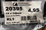 2 pakker kledning dobbeltfals 19x148 mm 1068 meter