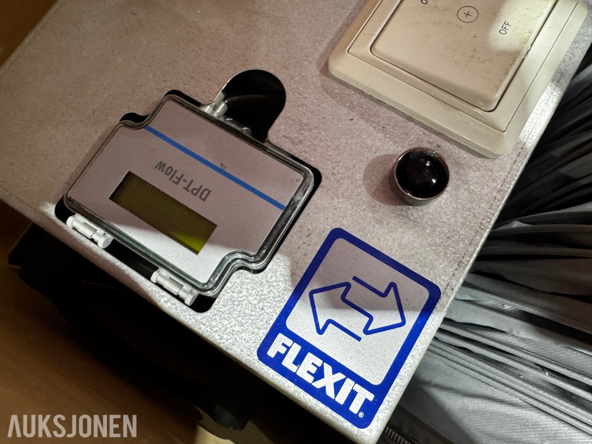 2 stk Flexit 250 tetthetsmåler for hus