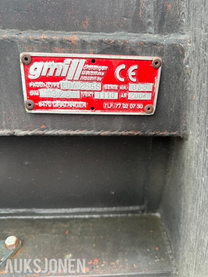 2004 Gmi LDA265s diagonalplog