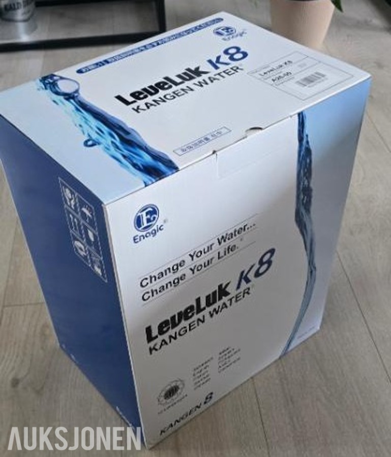 2026 Enagic Leveluk K8 - Avansert vannionisator
