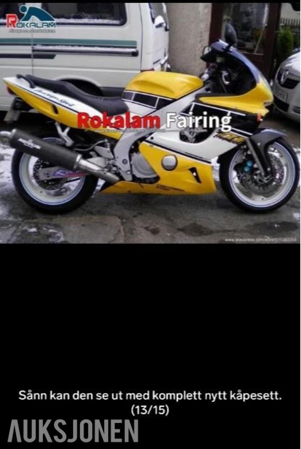 1997 Yamaha YZF Thundercat 600R, medfølger ekstra kåpesett