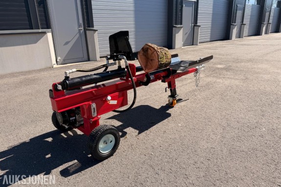 Vedkløyver med kraftig bensinmotor - 18 TONN