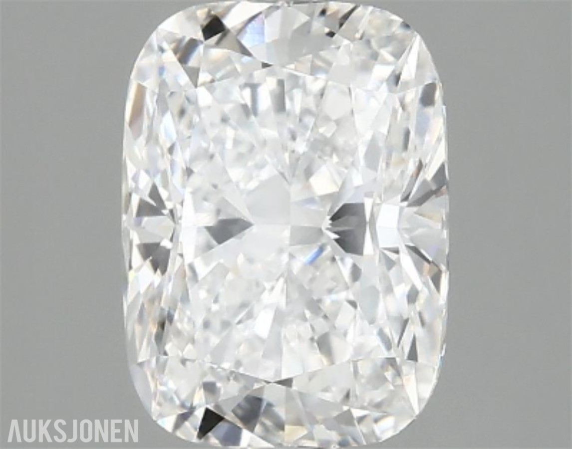 3.00ct Diamant | D/VVS2 | Excellent | Cushion | IGI-sertifisert!