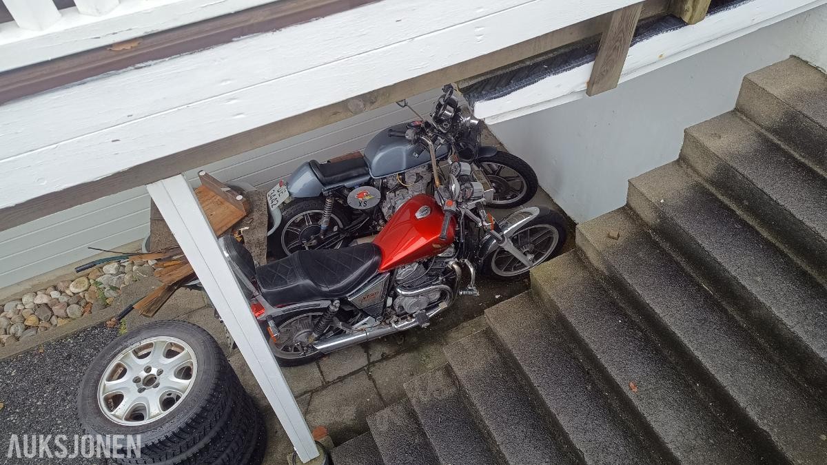 1986 Honda VT500 Prosjektsykkel *Ingen minstepris*