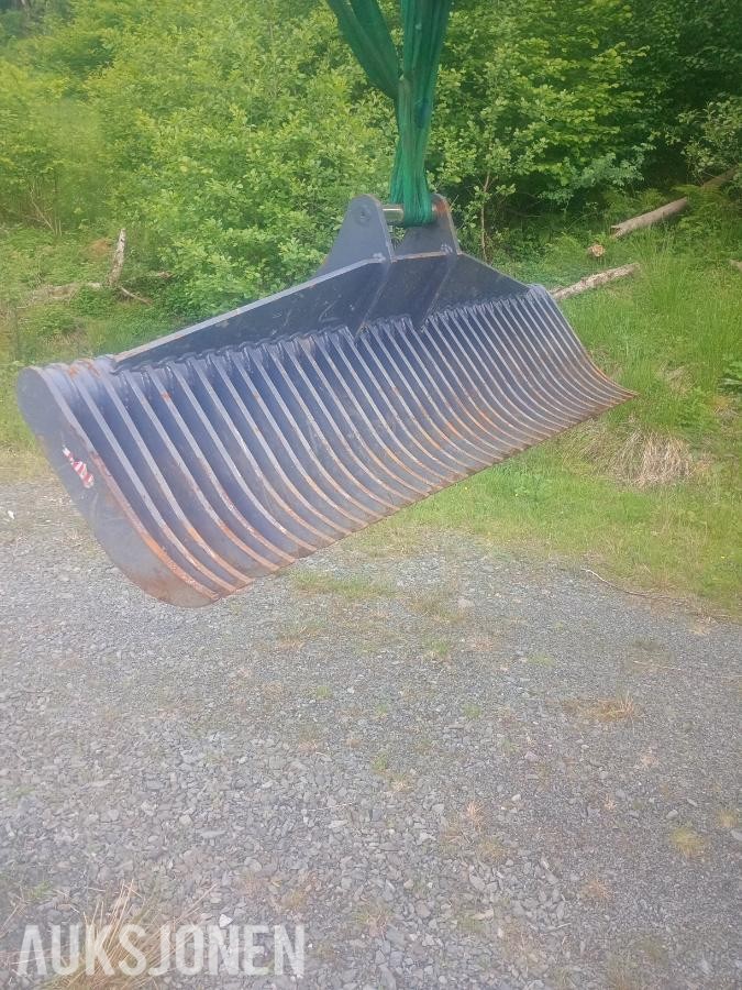 Rake med S50-feste, lite brukt