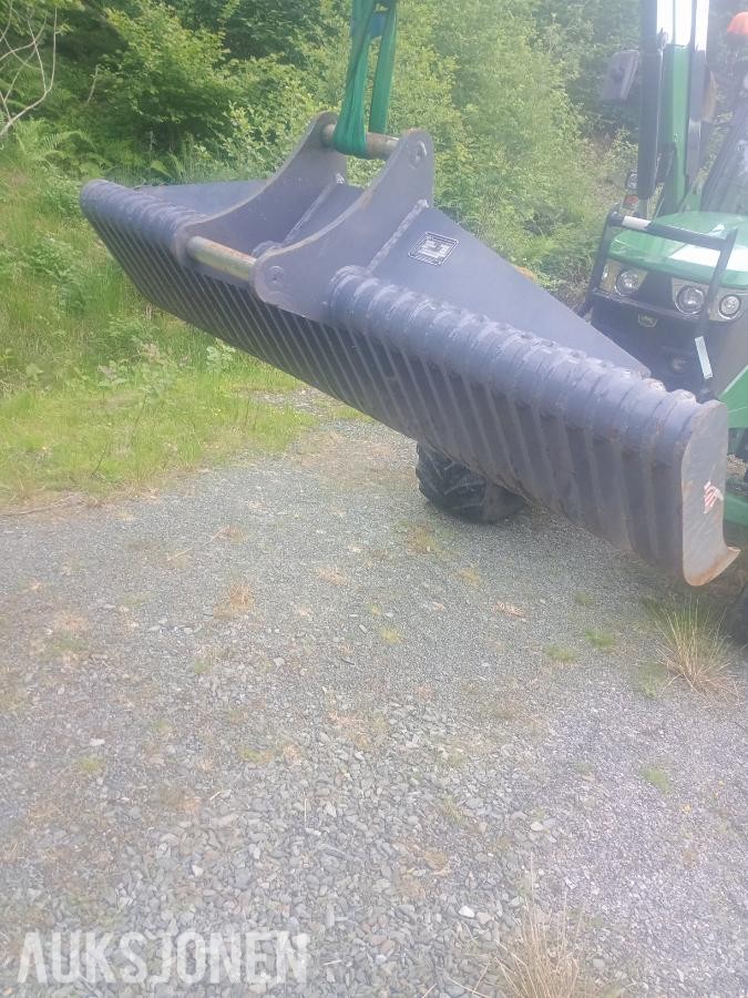 Rake med S50-feste, lite brukt