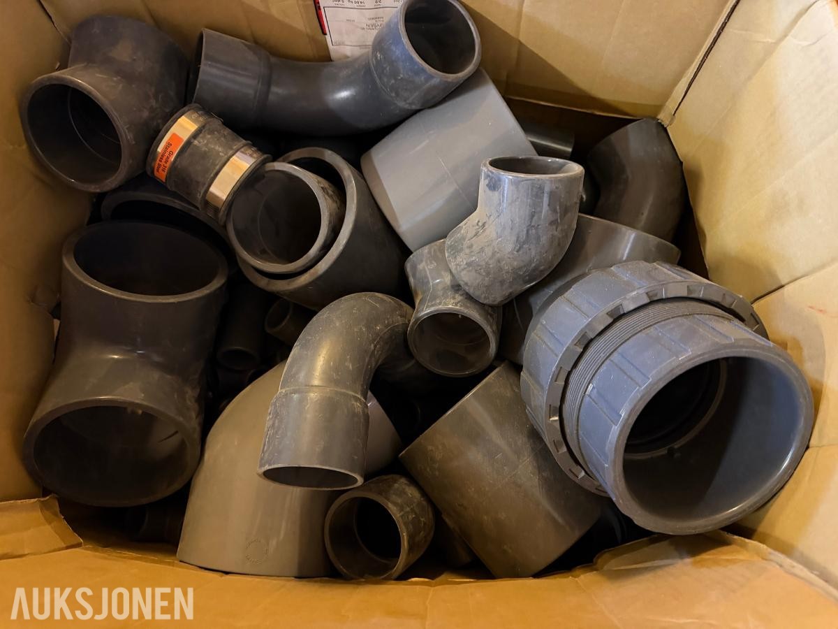 GF PVC-U rørdeler diverse dimensjoner