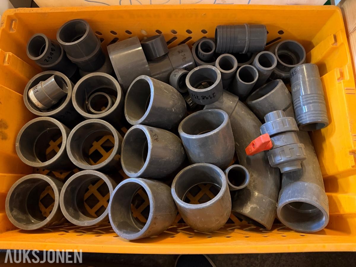 GF PVC-U rørdeler diverse dimensjoner