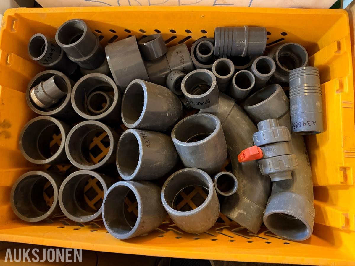 GF PVC-U rørdeler diverse dimensjoner