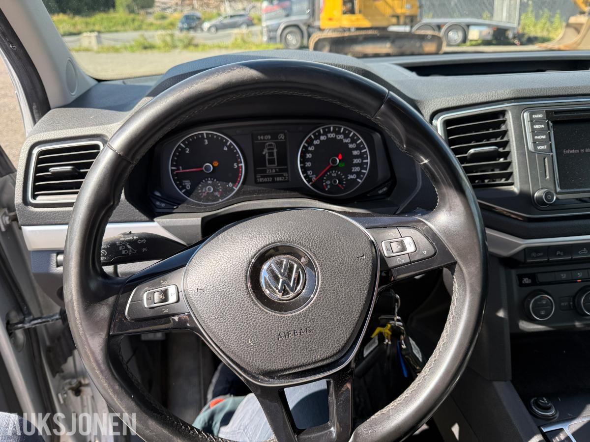 2018 Volkswagen Amarok, 3,0 TDI 204hk 4Motion aut, 185100km m/Mye utstyr