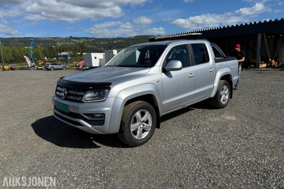 2018 Volkswagen Amarok, 3,0 TDI 204hk 4Motion aut, 185100km m/Mye utstyr