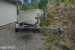1990 Terhi 410R med Mariner 28 hk totakts utenbordsmotor og registrert båthenger